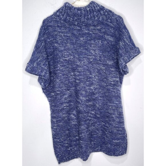 Relativity Wool Blend Tunic Sweater Short Sleeve Size L - Picture 5 of 8